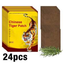 48片传统中式艾灸膏，持续发热，温和不刺激，适用于手、背、脚、腿、身体各部位。