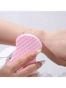 1pc Bath Exfoliating Scrubber, Painless Skin Scrubbing, Removes Dirt & Dead Skin - Multicolor - View 8