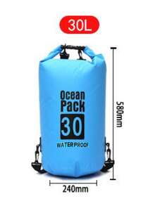 便携式户外运动防水包，热销跨境5L 10L 20L PVC防水单肩包/背包，大容量户外防水包，适用于潜水、漂流、游泳、沙滩