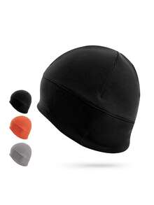1pc Outdoor Sports Quick-Dry Breathable Running Cap - Black - View 6