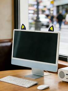 1 Bộ trang trí tai chó bằng acrylic, phụ kiện trang trí hình tai chó dễ thương, có thể đặt trên màn hình để tăng tính thẩm mỹ cho bàn làm việc, trang trí khu vực chơi game/làm việc, làm nổi bật bố cục bàn làm việc văn phòng, tạo không gian văn phòng ấm cúng, cải thiện hiệu ứng thị giác trên bàn làm việc, tạo bầu không khí ấm áp, thiết kế tối giản hiện đại vui tươi, trang trí nhà cửa, trưng bày không gian hàng ngày, trang trí bàn làm việc lãng mạn. - Nhiều màu - Xem 6