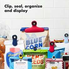 OXO Good Grips Collection Clip para bolsa, juego de 9 piezas, surtido(Juego de 9 piezas) - Multicolor - Ver 5