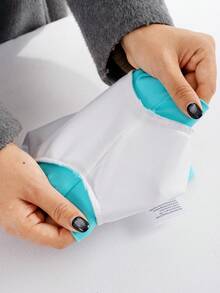 3Size Cute Vacation Style Kid's Swim Trunks For Beach Holiday Adorable Resort-Themed Kid's Swim Trunks Perfect For Summer Getaway Fun & Playful Vacation Kid's Swim Trunks For Tropical Trips - Cadet Blue - View 7