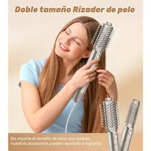 mhj8 en 1 Cepillo Secadora de Cabello 127VSecadora Con Difusor Para Rizos Con 6 Funciones y 8 Accesorios Contiene iones negativos para nutrir el cabello Cepillo de aire caliente para todo cabellosleeping Bags - 219766807 - Ver 7