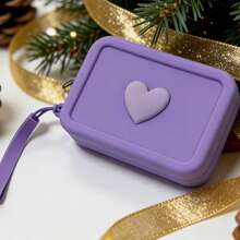 1个硅胶手持化妆包，防水大容量收纳袋，柔软硅胶化妆包，户外便携沙滩包，多功能洗漱包，零钱包卡包，适合旅行收纳日常用品，圣诞礼物，旅行必备，女士旅行礼物，手拿包/小手提包，化妆品收纳包，化妆刷收纳袋，迷你收纳包，大容量收纳包，女士礼物，圣诞礼物，女士礼物创意，化妆包，旅行必备 - 彩色 - 查看 24