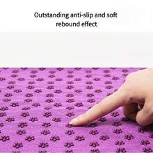 瑜伽垫巾，瑜伽巾，高温瑜伽垫巾，便携式瑜伽毯，专业防滑健身运动巾，吸汗防滑，可机洗，适用于高温瑜伽、普拉提和各种健身运动，附赠收纳袋 - 清洁卫生