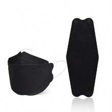 Mascarillas KN95, pack de 20, desechables, transpirables y cómodas. - Negro - Ver 9