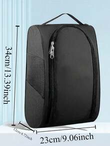 Foldable Zippered Shoe Bag, Unisex Travel Shoe Storage Pouch, Suitable For Travel, Vacation, Cruise, University Dorm, Business Trip, Gym, Office, Luggage Organization, Dust-Proof Home Shoe Storage Bag, Great For Students, Office Workers, Travelers, Fitness Enthusiasts