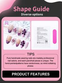 NAIO 10 sztuk/zestaw. Naklejki na paznokcie Almond Handmade Nails Y2K Baddie Style, w kolorach nude, złotym i brązowym, z francuskimi brzegami, trójwymiarowymi rzeźbionymi kwiatami i francuskimi wzorami ze stopu chromu, zdobione złotymi i perłowymi zdobieniami. Odpowiednie dla kobiet i dziewcząt, idealne na imprezy i na co dzień. W zestawie zestaw narzędzi do zdobienia paznokci. Piękny prezent dla kobiet i dziewcząt. - Wielokolorowe - Zobacz 10