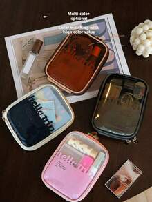 Women's Large Capacity Cosmetic Bag, 2024 New High-End Business Travel Skincare & Toiletry Pouch, Travel Essential, Holiday Essential