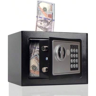 Piggy Bank  Adult With Password, Large Metal Money Bank, And Coin Jar Honeymoon Trips, Birthday Gifts, College Funds, Car Funds