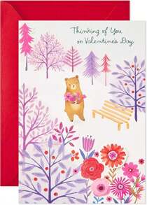 Hallmark Paper Wonder Pop Up Valentines Day Card For Anyone (Beary Loved Valentine) - MàuA - Xem 2