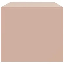 vidaXL Mesa baixa rosa 67x50x44 cm cinza - Rosa - Ver 8