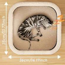 MOFOROCO Multi-Level Cat Activity Center With Sisal Scratching Posts, Condos, Plush Perches, Hanging Toys, For Kittens And Adult Cats - 1 Layer - View 4