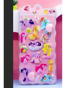 MY LITTLE PONY 1 miếng dán dễ thương, nhiều kiểu dáng để lựa chọn, tinh tế và đáng yêu, lý tưởng cho đồ dùng học tập, quà Giáng sinh và trang trí yêu nước | Được thiết kế tỉ mỉ, không cần nguồn điện, hoàn hảo cho quà tặng ngày lễ, quà sinh nhật, quà tặng tiệc tùng, quà Giáng sinh, Lễ Tạ ơn hoặc quà tốt nghiệp, tuyệt vời cho bạn bè - Nhiều màu - Xem 7
