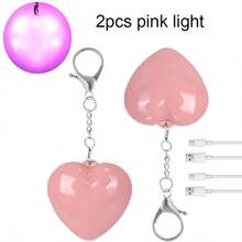 Heart-Shaped Handbag Light, Mini Sensor LED Handbag Light With Auto On/Off, Rechargeable Travel Accessory Night Light For Backpacks, Shoulder Bags, Crossbody Bags, Handbags - White - View 17