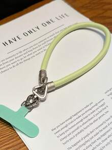 1 szt. wysokiej jakości skórzany pasek na nadgarstek w kolorze srebrnym, krótka smycz do telefonu ze skóry PU, zabezpieczenie przed upadkiem do torebki, brelok do kluczy, uchwyt na telefon do użytku na zewnątrz, kompatybilny z systemem Android i większością smartfonów, prezent dla matki, rodziny, przyjaciół, dzieci, na urodziny, świąteczny łańcuszek do telefonu - Wielokolorowe - Zobacz 12