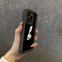 Funda de Teléfono: Funda de Teléfono de Moda con Gesto Silencioso, Adecuada para iPhone 17/16e/16/15/14/13/12/11 Mini/Pro/Max/Air/X/XR/XSMAX/8/7 Plus, Cubierta Trasera de TPU Suave a Prueba de Golpes - Colores mixtos - Ver 4