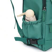 Mochila de mujer, mochila de viaje de gran capacidad, adecuada para ir al trabajo y a la escuela, bolso de portátil de moda, bolsa de viaje de negocios corta, adecuada para los viajes con Ryanair y Wizz Air - Multicolor - Ver 8