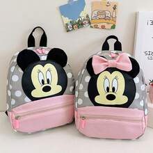 Ba lô công sở - Ba lô chấm bi đa năng màu hồng và xám - Ba lô du lịch và sử dụng hàng ngày nhẹ nhàng - Hoàn hảo cho kỳ nghỉ và mua sắm - Phụ kiện thời trang thiết kế nơ cổ điển - Dây đeo điều chỉnh thoải mái - Người bạn đồng hành lý tưởng cho công việc và cuộc sống hàng ngày - Nhiều màu - Xem 4