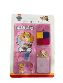 1Set Paw Patrol Themed Cartoon Stamps, Includes: Chase, Skye, Rubble And More Designs, Perfect Birthday Party Favors, School Rewards, Great For Birthday And Holiday Parties (Random Style) - Multicolor - View 6