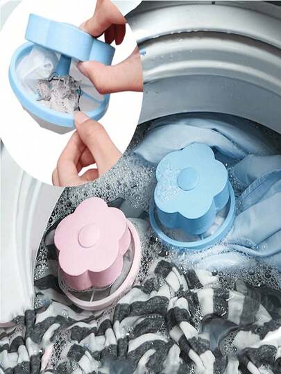 3pcs/2pcs/1pc Washing Machine Hair Filter - Floating Hair Remover, Pet Hair Remover, Household Reusable Hair Filter, No Power Supply, Commercial Cleaning, Laundry Net Pocket, Durable Material, Easy-To-Use Design, Suitable For Home Laundry, Suitable For All Users, A Gift For Mothers, A Gift For Women