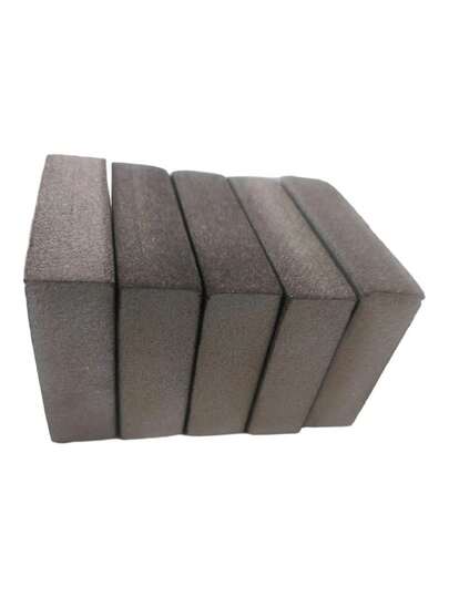 120磅厚四面海绵砂纸块，适用于木工和汽车油漆抛光，可实现精细打磨，不留划痕