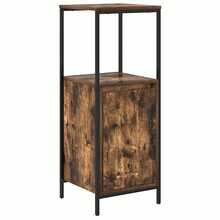 vidaXL Ensemble de mobilier de salle de bain avec étagère 5 pcs Marron - Tabac - Voir 5