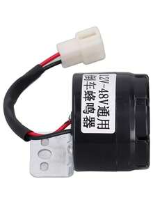 Alarma de Respaldo para Montacargas Eléctrico Bocina de Zumbador Inverso Resistente 12 a 48 V Pitido Súper Fuerte para Camiones Carretillas Elevadoras Vehículos con Pitido,37854130 - Tipo de Enchufe A Japonés (100V) - Ver 6