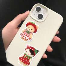 60 Cartoon Fruit Animal Graffiti Stickers Personalized Decoration For Luggage, Pens, Guitars, Notebooks, Waterproof Gift Stickers - 1 - Xem 4