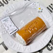 柔软Q弹的瑞士卷奶油面团质感硅胶减压捏捏乐玩具，生日礼物、理想礼物、惊喜礼物、节日礼物、季节礼物、礼品 - 彩色 - 查看 1