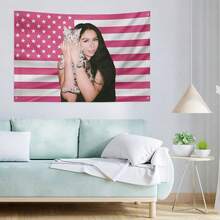 60in X 40in Interesting Mariah National Flag Wall Tapestry, 59 X 35. Inches,Poster Flag Gift For Room Decor,College Dorm, Bedroom,The Scientist Indoor And Outdoor, Funny Party Banner - 彩色 - 查看 4