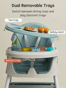 PANGDUBE Baby Highchairs & Accessories - Blue - View 8