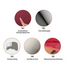 1 Set Printed Skin Stickers For Xbox Series X, Non-Slip Scratch-Resistant Protective Decal Covers, Creative Personalized Decorative Wrap - Multicolor - View 7