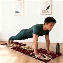 1 buah Matras Jongkok/Matras Yoga Anti Selip dan Tahan Lama, Cocok untuk Rumah dan Gym - MultiWarna - View 6
