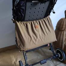 Cute Bear Head Waterproof Stroller Organizer Bag, Fashionable Mom Casual Waterproof Storage Bag, Large Capacity Stroller Hanging Bag, Suitable For Outings, Baby Clothes Storage Bag - Multicolor - View 3