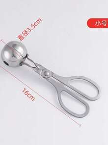 Molde de acero inoxidable para hacer albóndigas y bolas de pescado, utensilio de cocina para el hogar para formar albóndigas y bolas de arroz - Multicolor - Ver 14