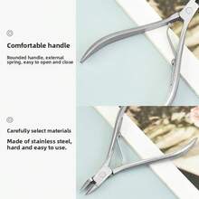 1pc Stainless Steel Nail & Toe Clipper - Great For Removing Calluses And Maintaining Healthy Nails And Toes