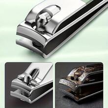 3pcs Matcha Green Nail Clipper Set, Thick Stainless Steel Nail Clippers, Sharp Trimming For Fingers & Toes, Professional Manicure & Pedicure Tool Kit, Durable & Portable For Home & Travel, Affordable & Practical Nail Care, Nail Clipper Set, Toe Nail Clipper, Professional Nail Clipper, Essential For Manicurists, Nail Care Products, Travel Essential, Holiday Gift, Valentine's Day Gift - Multicolor - View 4