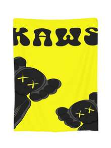 Kawss Kawaii Kaw  Blanket Super Soft Flannel Blanket Lightweight Warm And Comfortable Blanket Adult Gifts For All Seasons No Linting, Machine Washable - Black - View 4