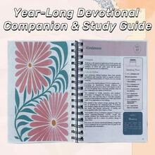 The Bible In A Year: Spiral Bible Study Guide, 52-Week Bible Study Plan With Guided Reading Plan, A Yearlong Bible Study For Women - A5 - 查看 7