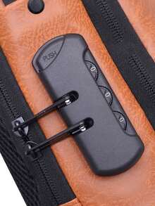 Men's Casual Anti-Theft Chest Bag, Commuter Document Backpack, Functional Password Bag, Cycling Bag