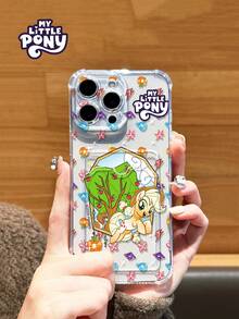 Hasbro Official Genuine Shock-Proof & Scratch-Resistant Phone Case Compatible With IPhone 17, 17 Pro, 17 Pro Max, 11, 12, 13, 14, 15, 16 Pro, 16 Pro Max, 14 Plus, 15 Plus, 16 Plus, XR, XS Max, Women-Specific Phone Case - Clear - View 1