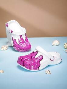 Kids Printed Breathable Sandals, New Summer Minimalist Children Shoes, Lightweight Casual Shoes For Boys And Girls - Red - View 8