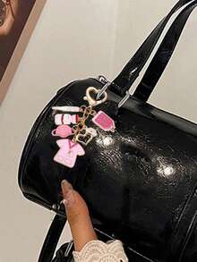 Pendentif thème infirmière/médecin en alliage, porte-clés rose, pendentif décoratif à élément médical, casquette d'infirmière, masque rose, ornement décoratif suspendu pour voiture, pendentif décoratif à boucle pour femme, porte-clés, cadeau parfait pour la Journée internationale des infirmières, design classique, pendentif de couple, convient pour les sacs, les clés, les écouteurs, les coques de téléphone, thème infirmière, Saint-Valentin, accessoires de couple, saison des mariages, cadeau d'anniversaire de mariage, cadeau d'infirmière - Multicolore - Voir 4