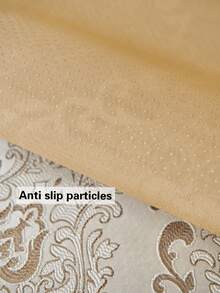 1件装奢华提花雪尼尔沙发套 - 宠物友好，四季皆宜，可机洗 - 适用于单人沙发到组合沙发 - 完美适用于客厅、卧室、办公室装饰（不含靠垫） - 卡其色 - 查看 6