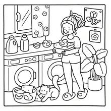 48 Páginas 230g MOMENTOS ACONCHEGANTES Livro de Colorir Simples e Curativo - Cenas Aconchegantes de Animais de Estimação, Livro de Colorir para Adultos Aliviador de Estresse, Diversão Criativa de Autocura Confortável, Presente de Papelaria para o Dia dos Namorados - MOMENTOS ACONCHEGANTES - Visão 6