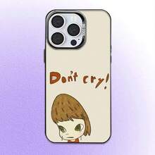 Yoshitomo-Nara Phone Case For 17,16,15,14,13,12,11 Plus,Pro Max Colored Silver Plated Inside Cover.Holiday Phone Accessories. Funda Para Gifts Bear Phone Case 14 Cases Gifts For Men 16 Case Phone Cases 14 17 Pro Max Case Anime Mobile Phone Case Y2k Phone Case S25 Ultra Y2k Phone Case Girlfriend Or Boyfriend Cover 17 Pro Max Family - Z8 - Xem 11