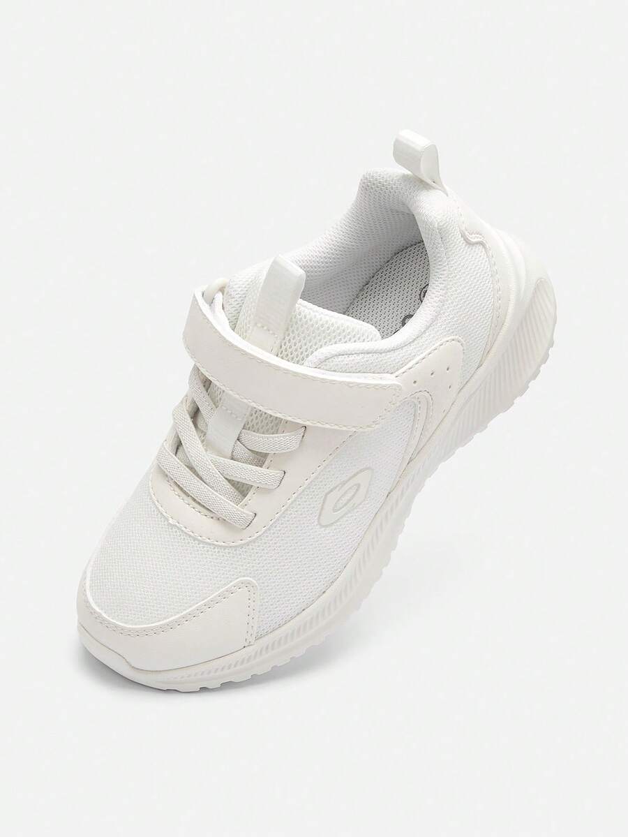 Balabala Kids' Running Sneakers, Lightweight Breathable Spring/Fall 2026 - White Tone - View 1