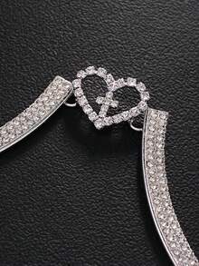 Women Chest Bracket - Silver - View 3